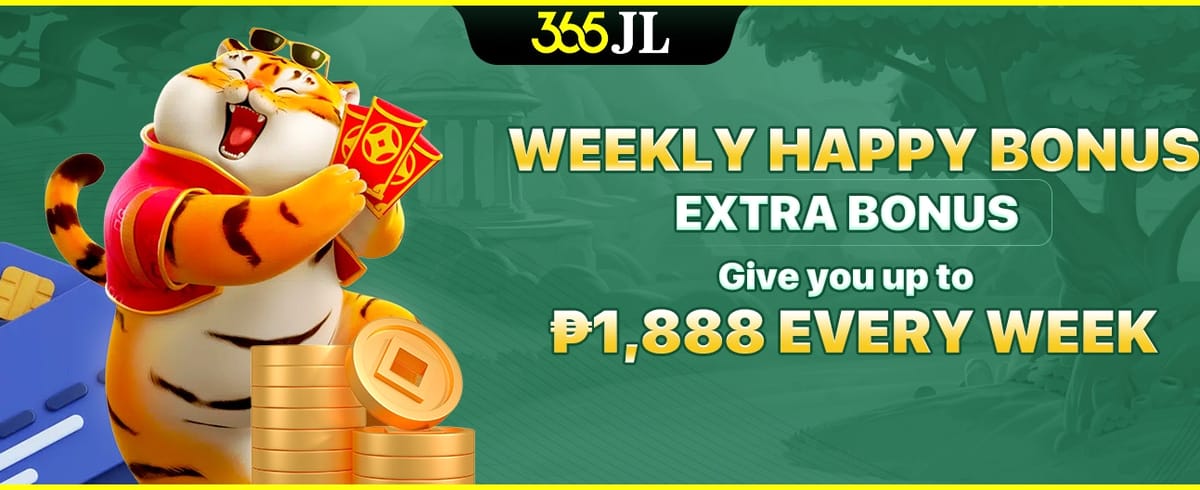Weekly VIP Cashback Rebate promotion banner